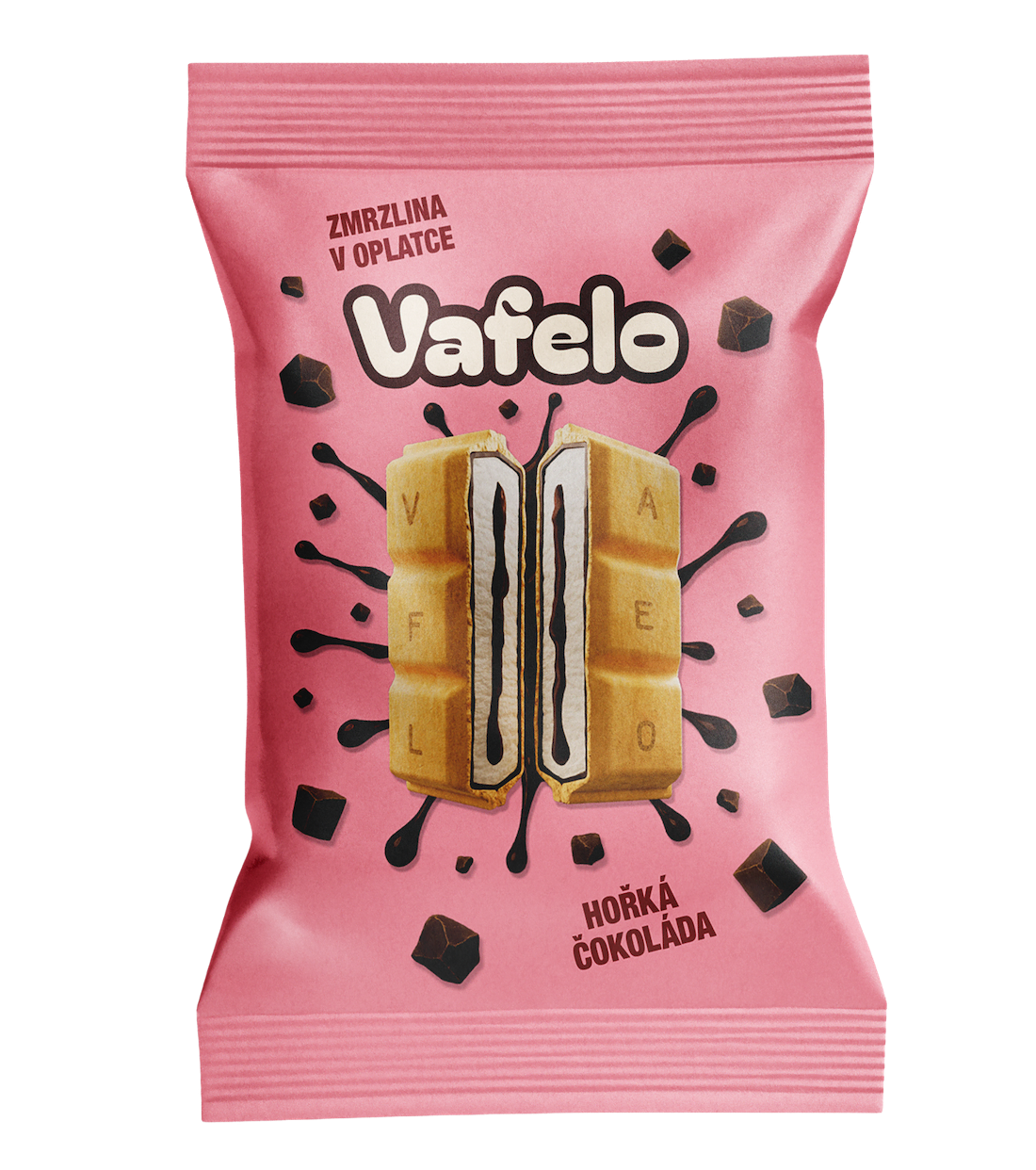 Obrázek vafela s příchutí hořká čokoláda